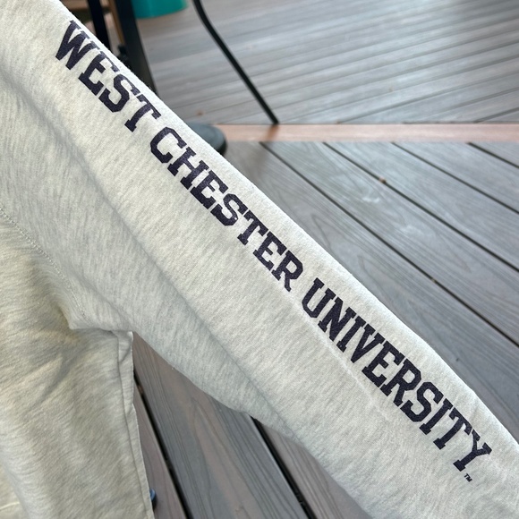 Like New Medium West Chester University Light Gray Quarter Zip - Picture 2 of 2